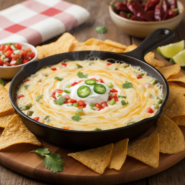 Creamy Monterrey Queso Dip recipe
