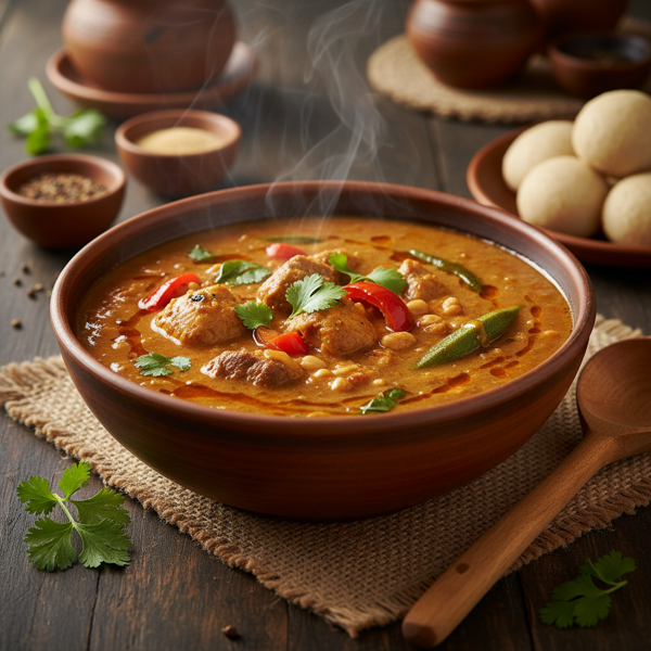 Creamy Nigerian Peanut Soup recipe