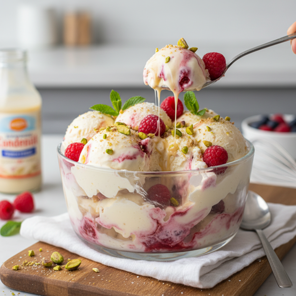 Creamy No-Cook Ice Cream Delight recipe