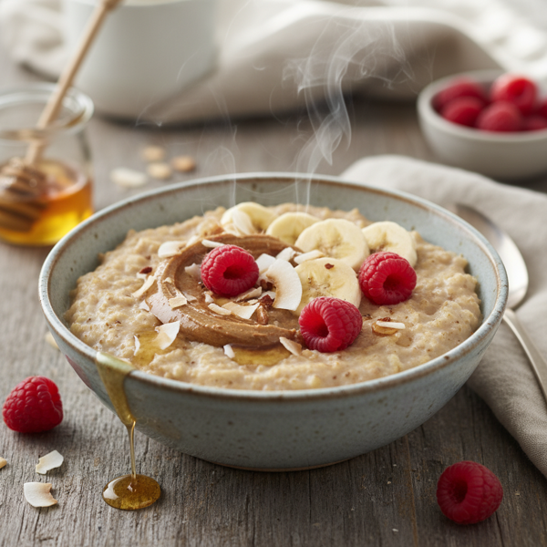 Creamy Oat Bran Breakfast Porridge recipe