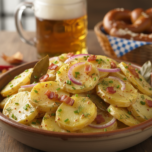 Creamy Oktoberfest German Potato Salad recipe