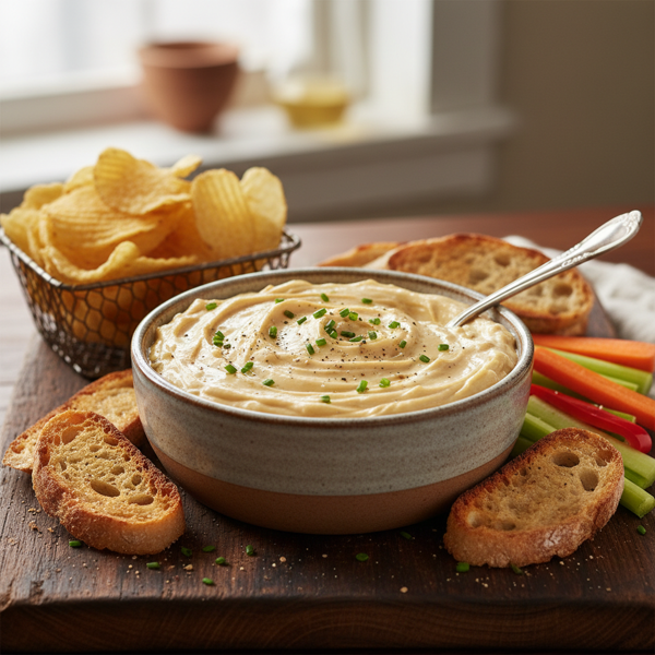 Creamy Onion Delight Dip recipe
