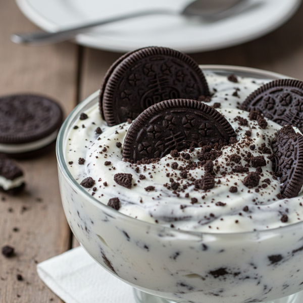 Creamy Oreo Cookie Filling recipe