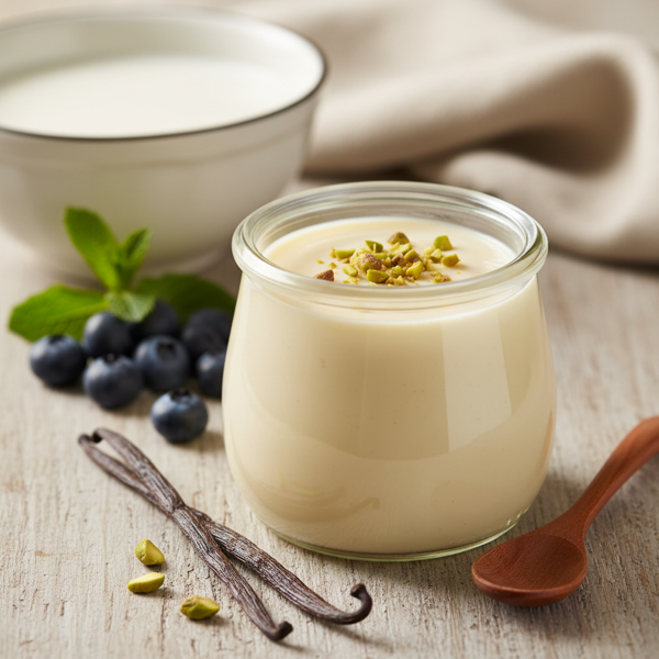 Creamy Organic Vanilla Soy Pudding recipe
