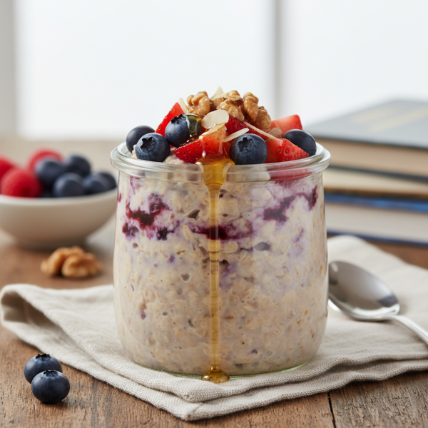 Creamy Overnight Steel Cut Oatmeal recipe