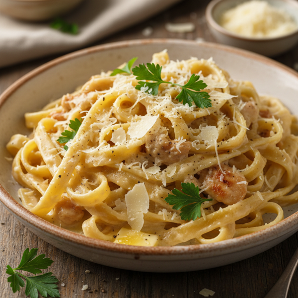Creamy Parmesan Alfredo Delight recipe