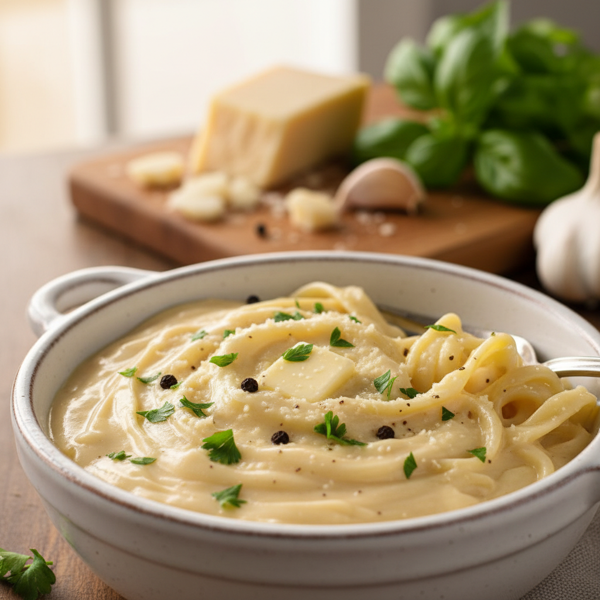 Creamy Parmesan Alfredo Sauce recipe