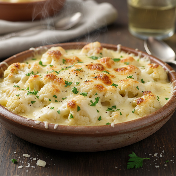 Creamy Parmesan Cauliflower Delight recipe