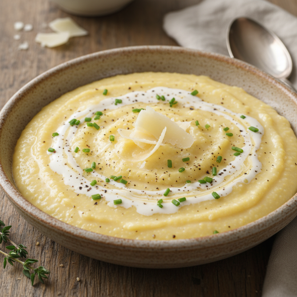 Creamy Parmesan Polenta Delight recipe