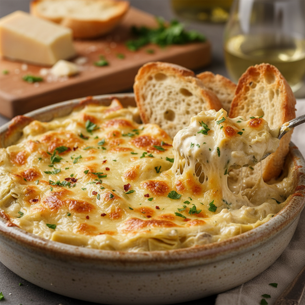 Creamy Parmesan & Artichoke Delight recipe