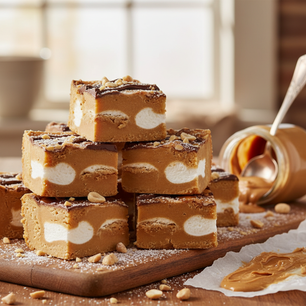 Creamy Peanut Butter Delight Fudge recipe