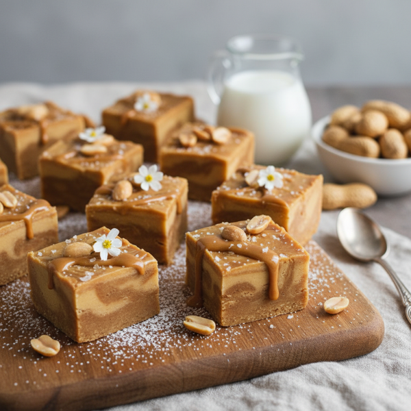 Creamy Peanut Butter Goat Milk Fudge Delights recipe