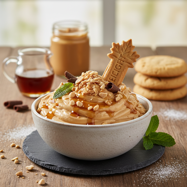 Creamy Peanut Butter Maple Delight recipe