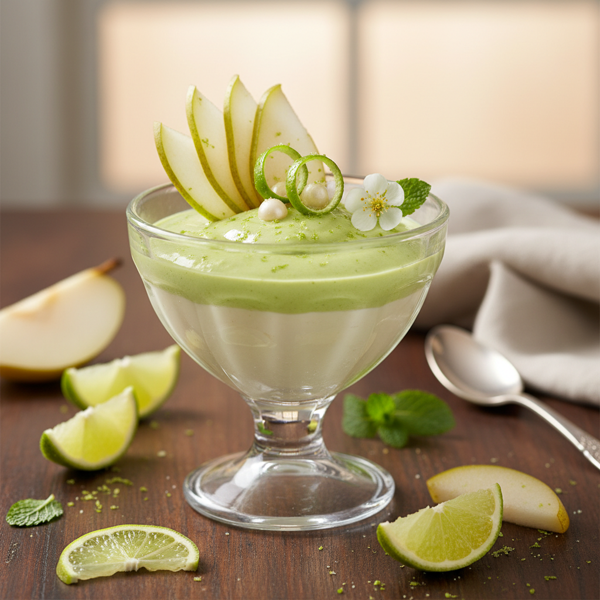 Creamy Pear Lime Delight recipe
