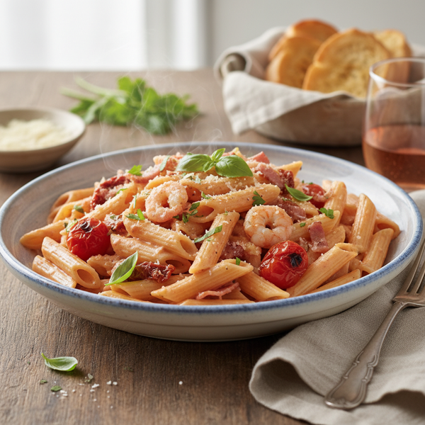 Creamy Penne alla San Remo recipe