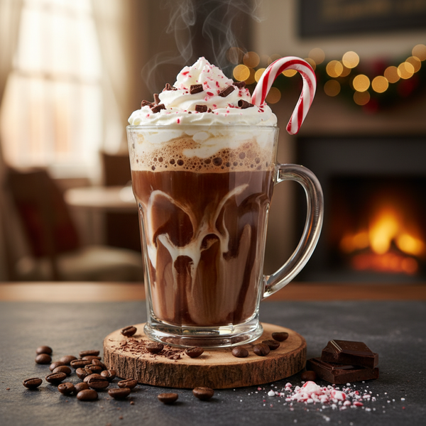 Creamy Peppermint Chocolate Coffee recipe
