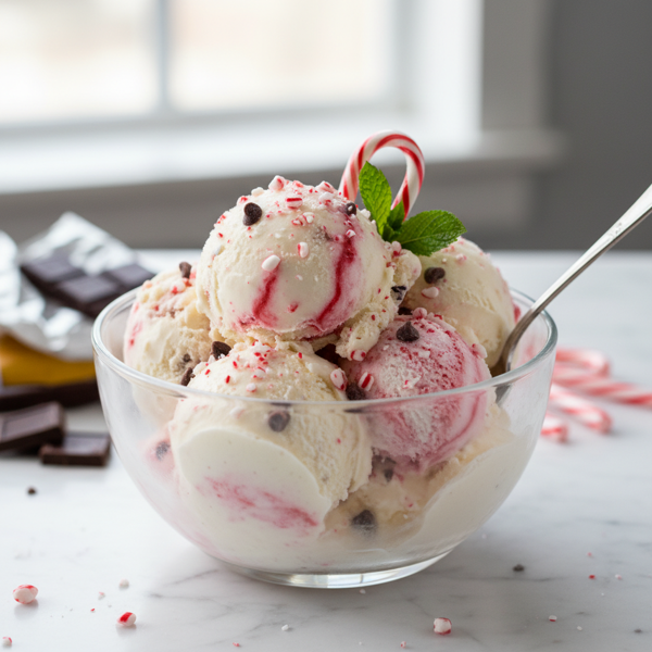 Creamy Peppermint Ice Cream Bliss recipe