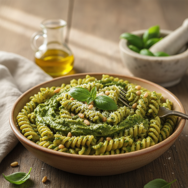 Creamy Pesto Pasta Sauce recipe