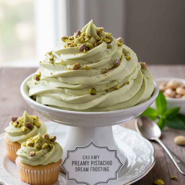 Creamy Pistachio Dream Frosting recipe