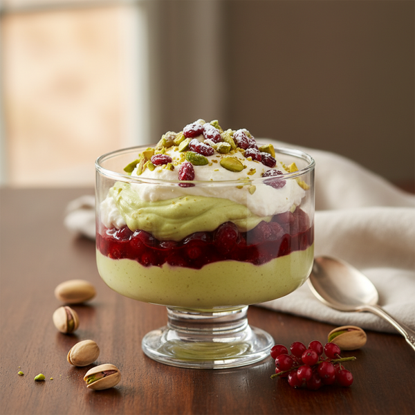 Creamy Pistachio and Barberry Delight recipe