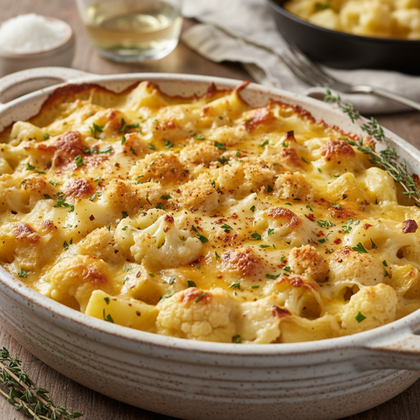 Creamy Potato and Cauliflower Delight recipe