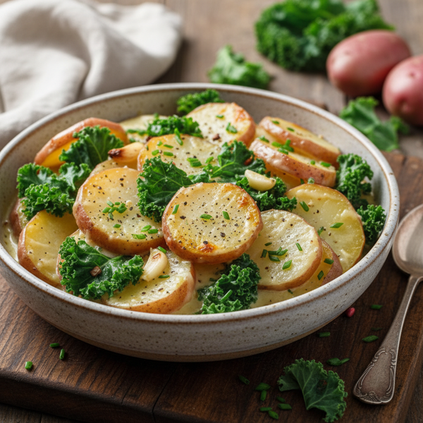 Creamy Potato and Kale Delight recipe