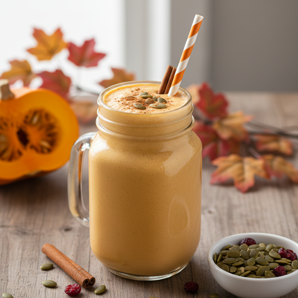 Creamy Pumpkin Morning Shake recipe