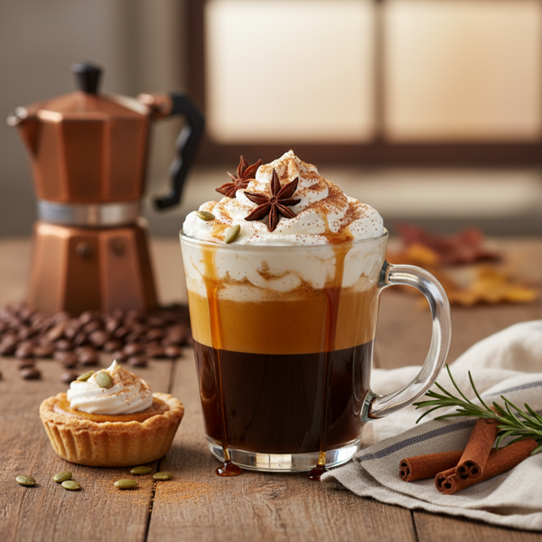 Creamy Pumpkin Spice Espresso Delight recipe