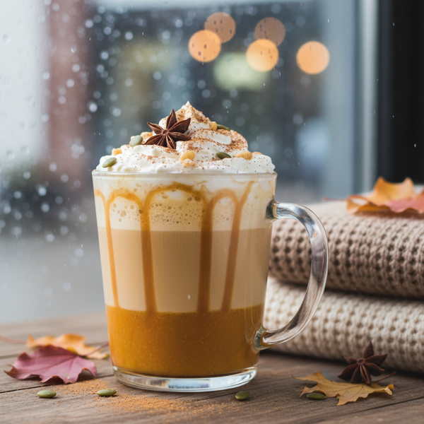 Creamy Pumpkin Spice Latte Delight recipe