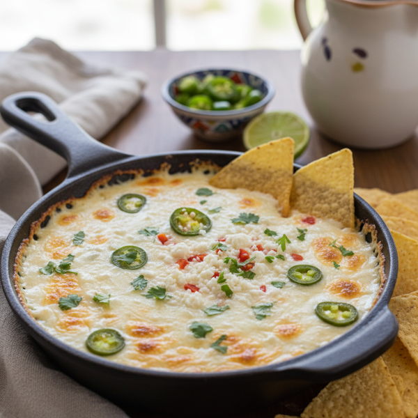 Creamy Queso Blanco Dip recipe