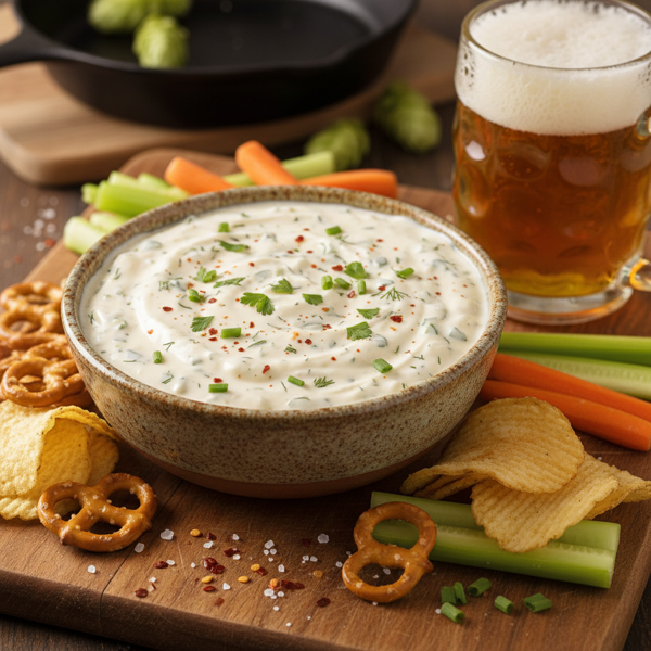 Creamy Ranch Beer Dip Delight recipe