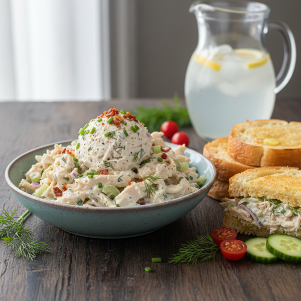 Creamy Ranch Chicken Salad Delight recipe
