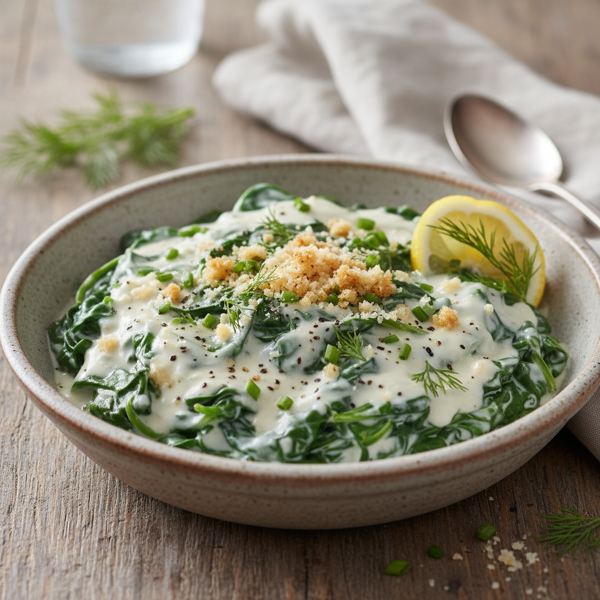 Creamy Ranch Spinach Delight recipe