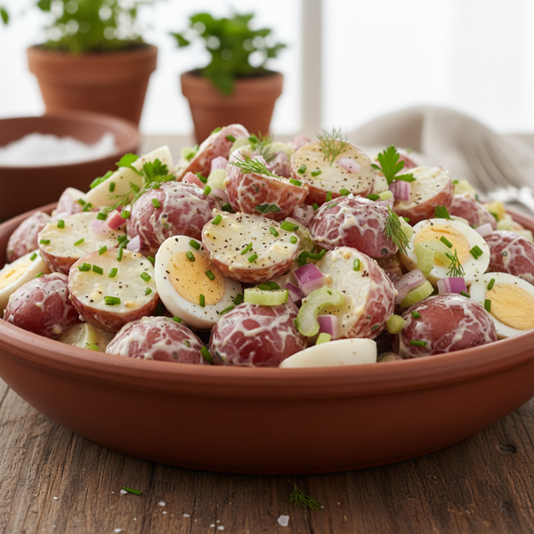 Creamy Red Potato Salad Delight recipe