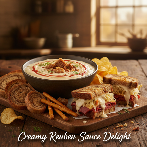 Creamy Reuben Sauce Delight recipe