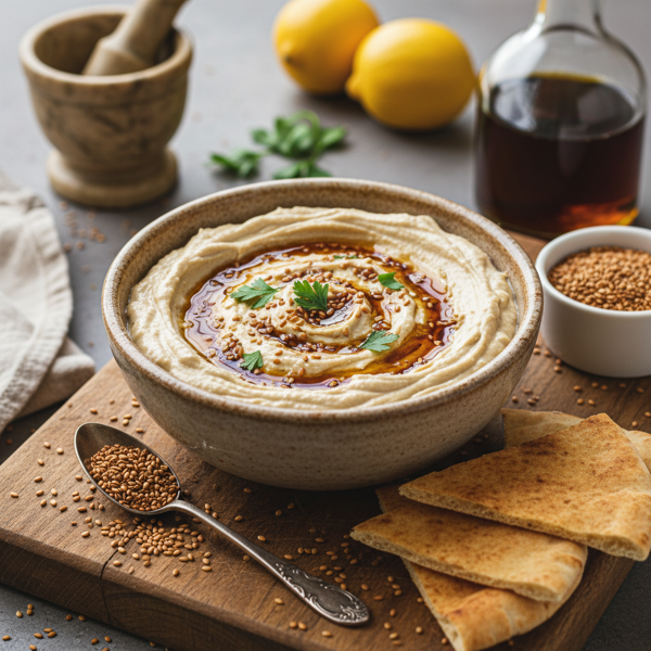 Creamy Roasted Sesame Tahini recipe