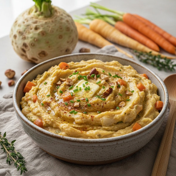 Creamy Root Vegetable Mash recipe