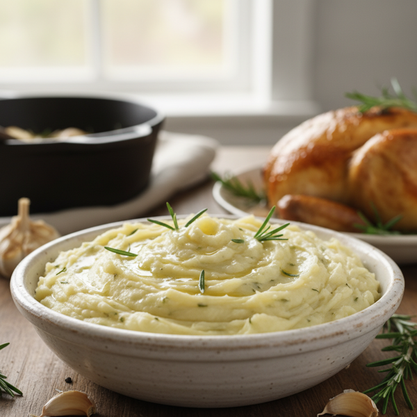 Creamy Rosemary-Infused Mashed Potatoes recipe
