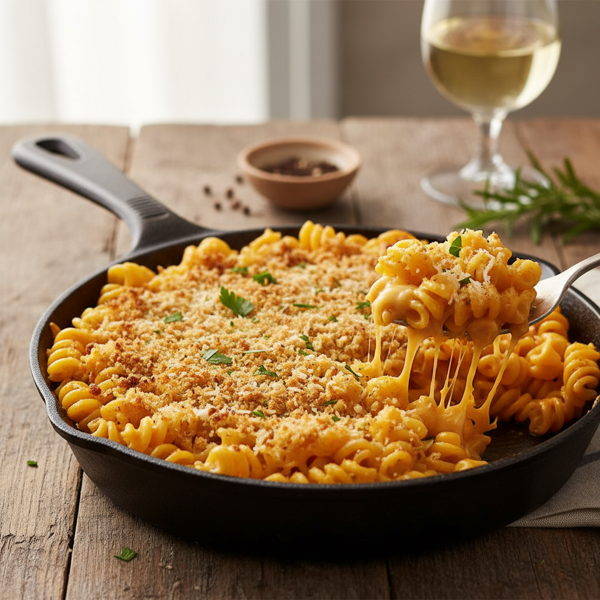 Creamy Rotini Mac & Cheese Delight recipe