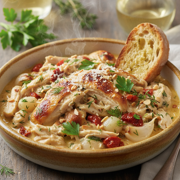 Creamy Rotisserie Chicken Delight recipe