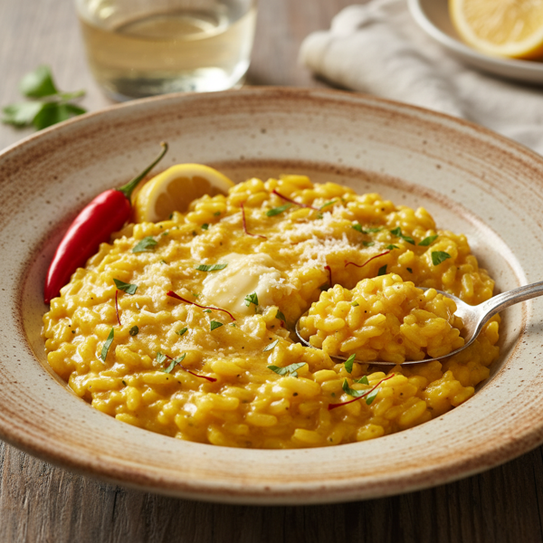 Creamy Saffron Risotto recipe