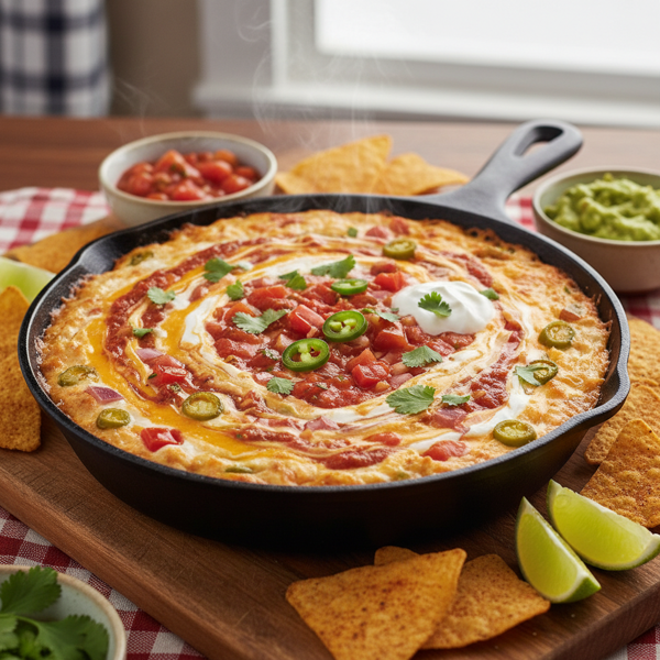 Creamy Salsa Cheese Dip recipe