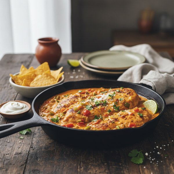 Creamy Salsa Chicken Delight recipe