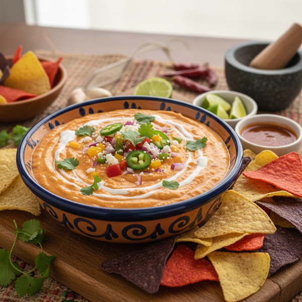 Creamy Salsa Fiesta Dip recipe