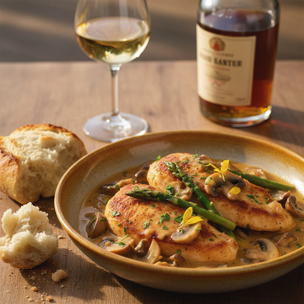 Creamy Sherry Chicken Delight recipe