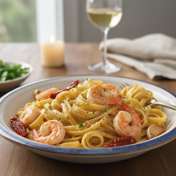 Creamy Shrimp Alfredo Delight recipe