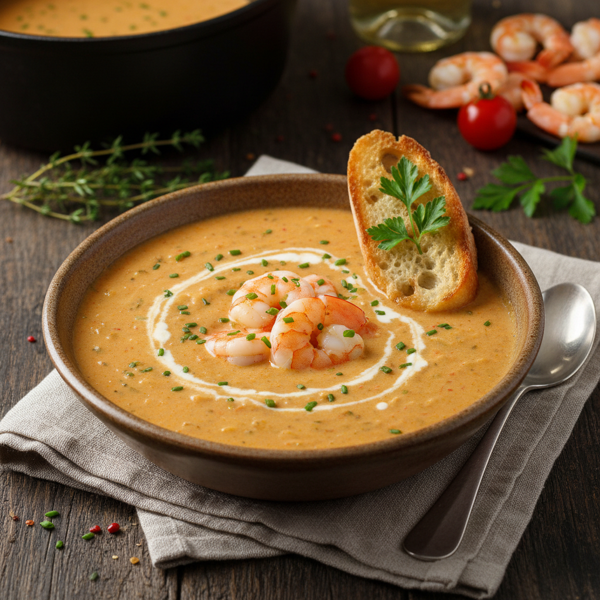 Creamy Shrimp Bisque Delight recipe