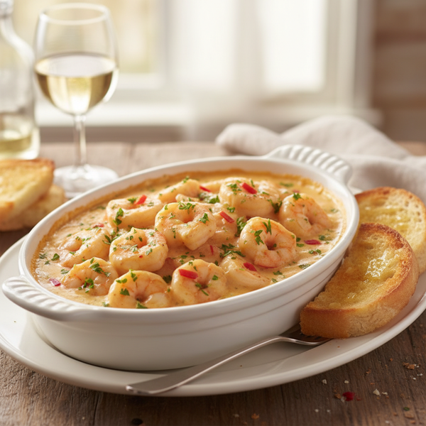 Creamy Shrimp Newburg Delight recipe