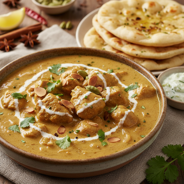 Creamy Slow-Cooked Korma: Lamb or Chicken Delight recipe