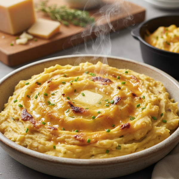 Creamy Smoked Gouda Mashed Potatoes recipe